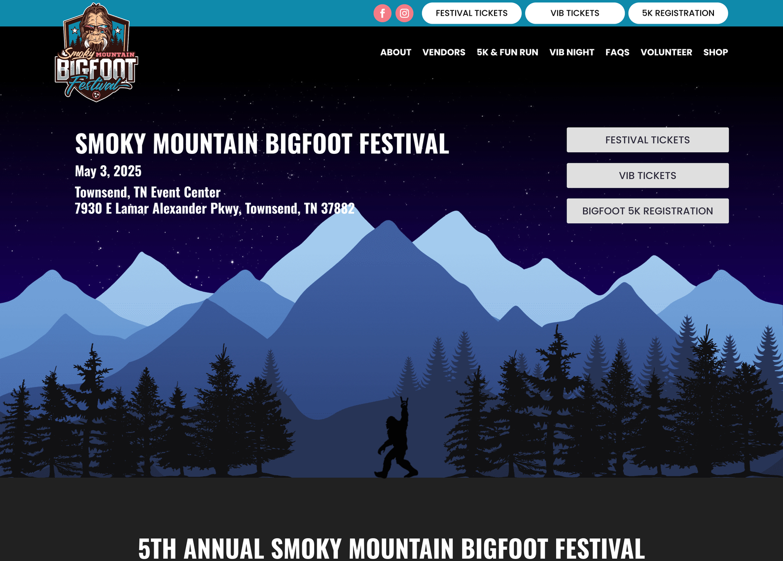 Smoky Mountain Bigfoot Festival