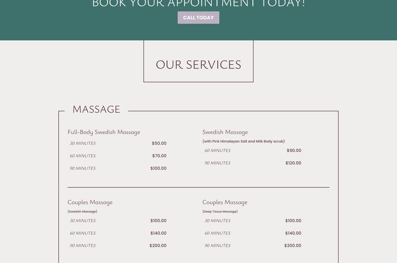 Health Massage Spa