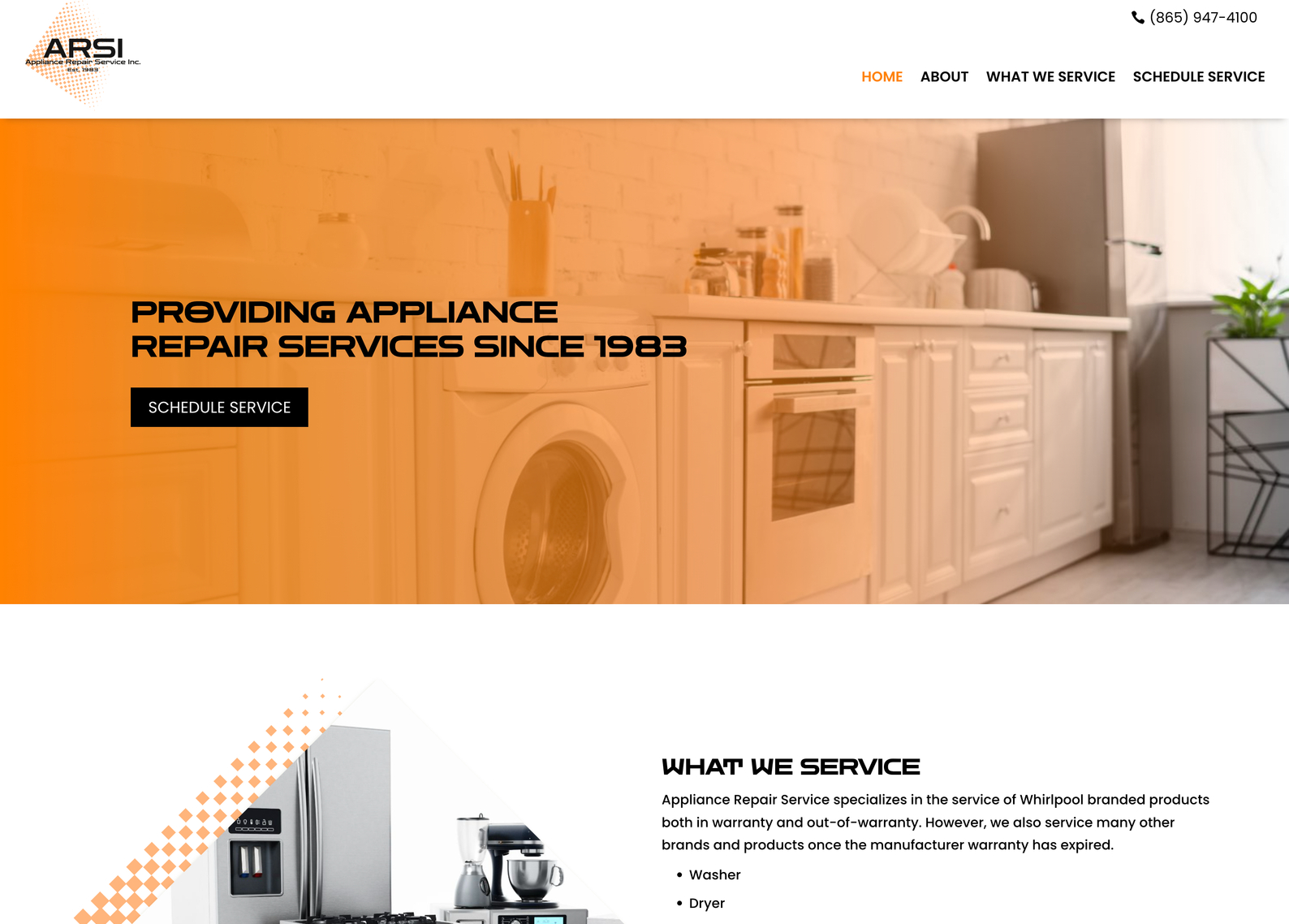 Appliance Repair Service, Inc.