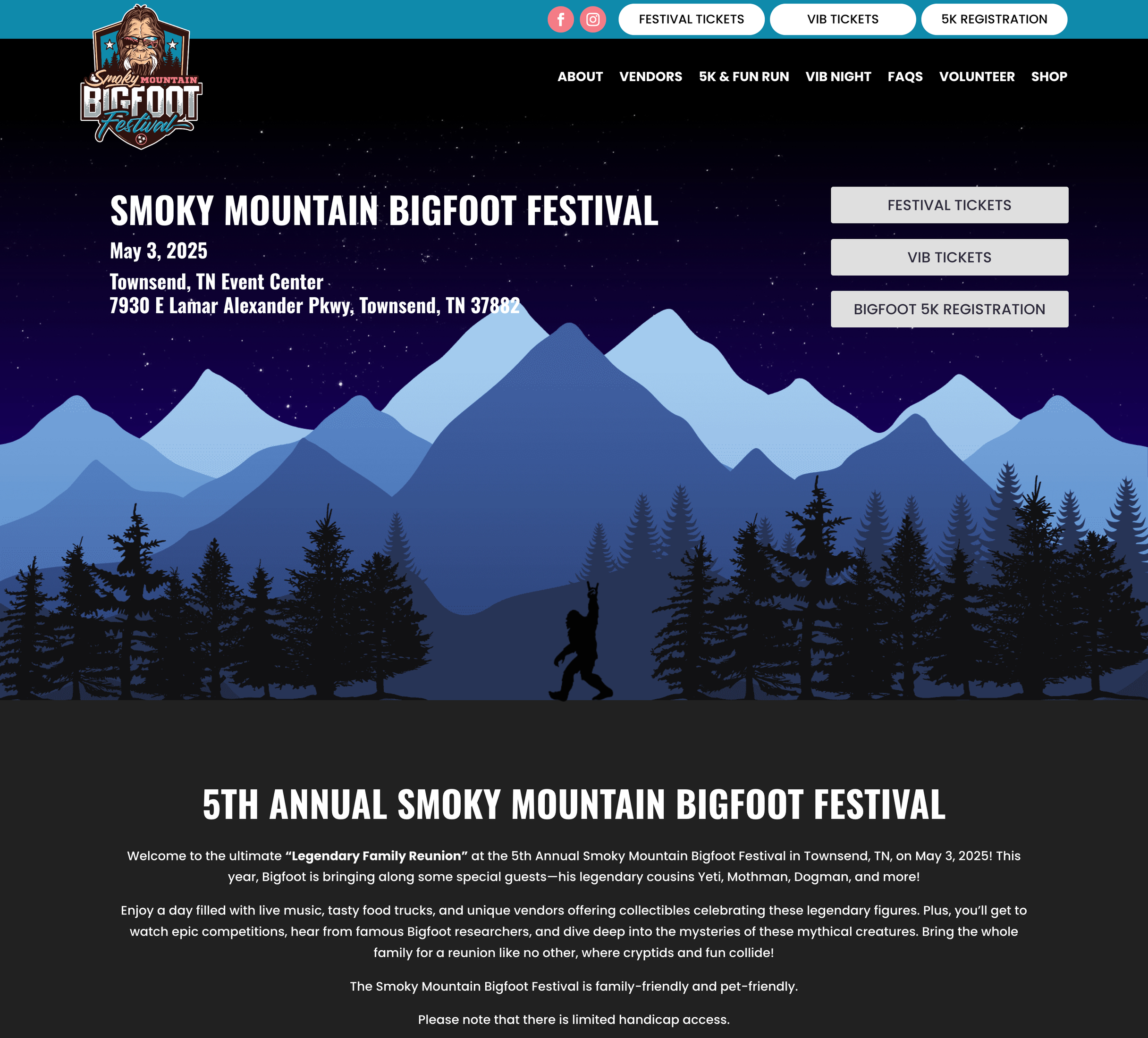 Smoky Mountain Bigfoot Festival