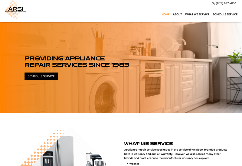 Appliance Repair Service, Inc.