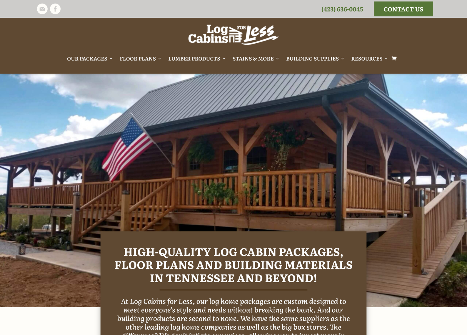 Log Cabins for Less