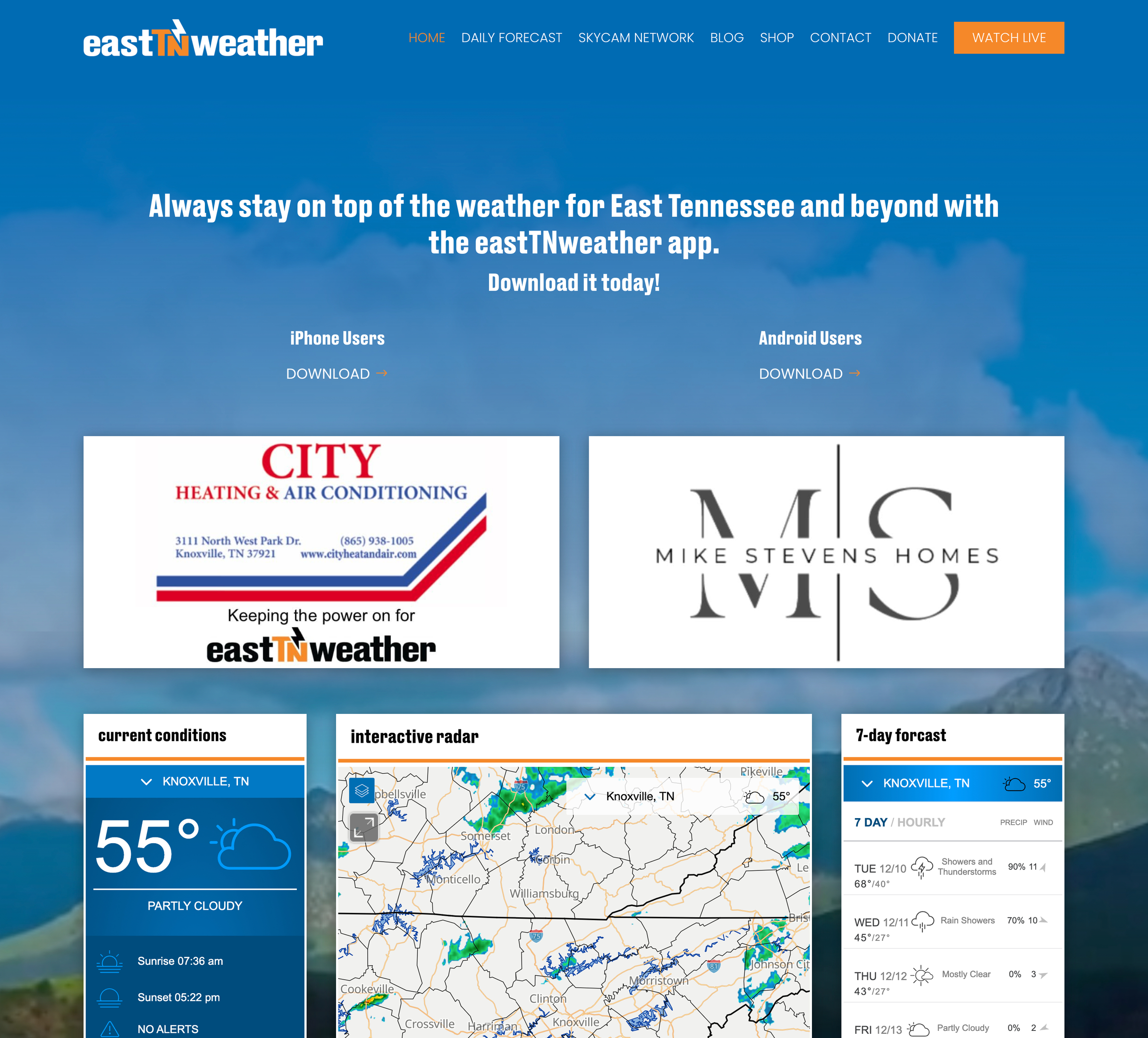 East TN Weather