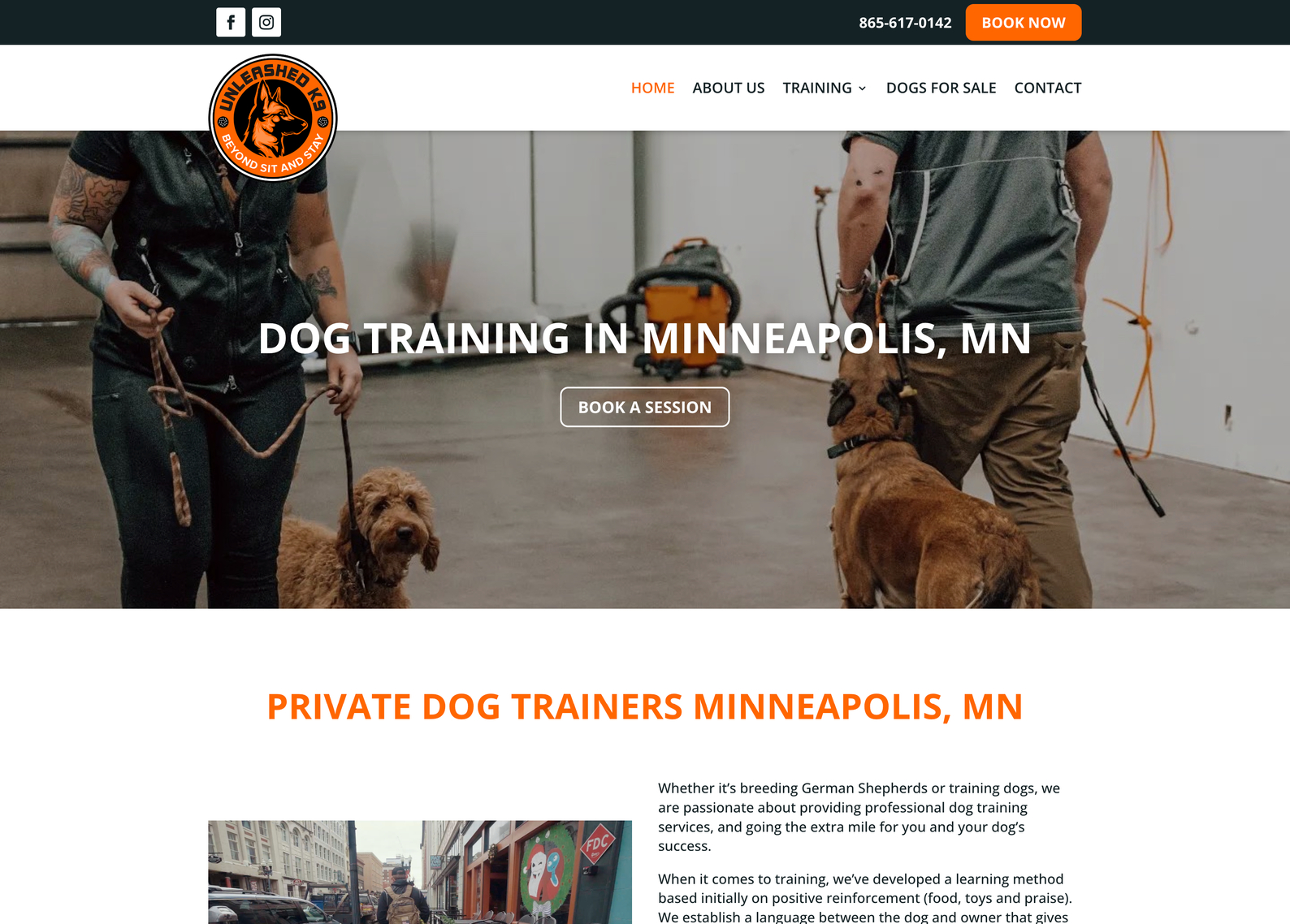 Unleashed K9 of Minnesota LLC